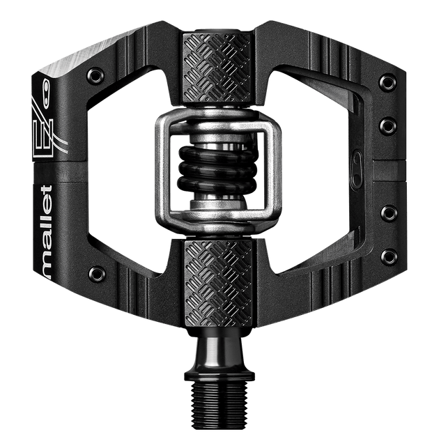 Crankbrothers Mallet E Clipless Pedal, Black, Full View