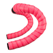 Lizard Skins DSP BAR Tape & Plugs V2 2.5mm Bar Tape Cycling Road Bike Grip, Neon Pink, Full View