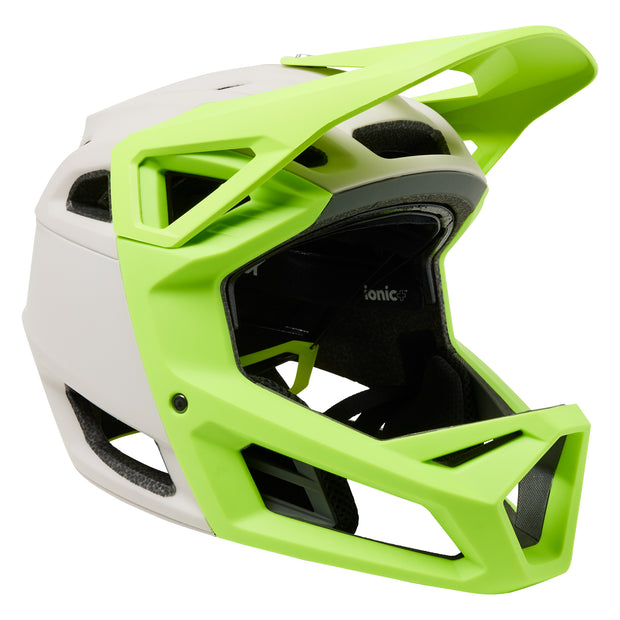 FOX PROFRAME RS MHDRN full-face helmet, vintage white, full view