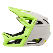 FOX PROFRAME RS MHDRN full-face helmet, vintage white, side view