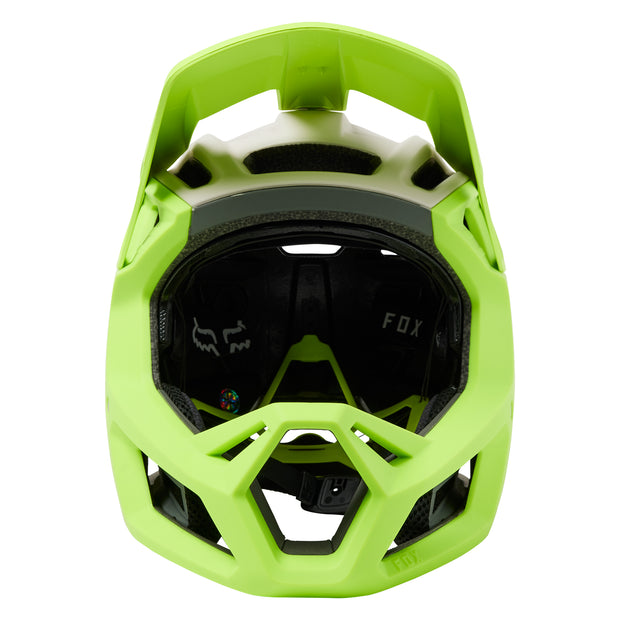 FOX PROFRAME RS MHDRN full-face helmet, vintage white, front view