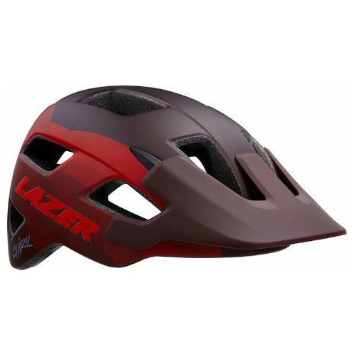 LAZER Chiru MIPS Mountain Bike Helmet, Matte Red, Full View