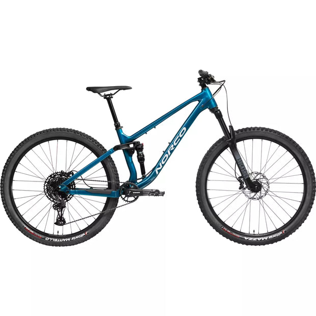2023 Norco Fluid FS 3 Blue/Silver Full View