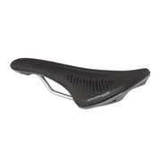 Spank Oozy 220 Saddle, Black/Gray, Full View