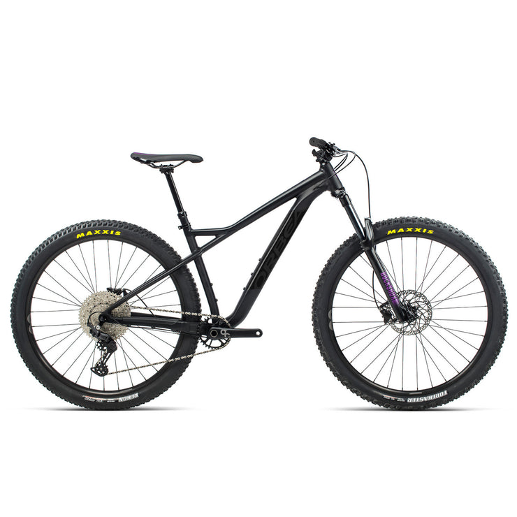 2022 Orbea Laufey H30, Black/Purple, full view.