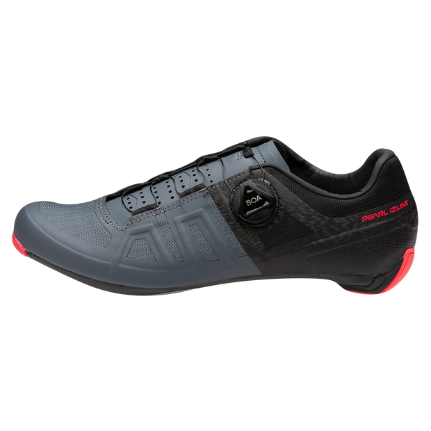 Pearl Izumi Women's Attack Road Shoe, Black/Atomic Red, Full View