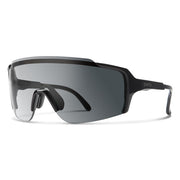 Smith Flywheel Sunglasses, Black + Photochromic Clear to Gray Lens, Full View
