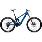 2023 Pivot Shuttle LT TEAM XTR 29, Bass Boat Blue Tritone, full view.