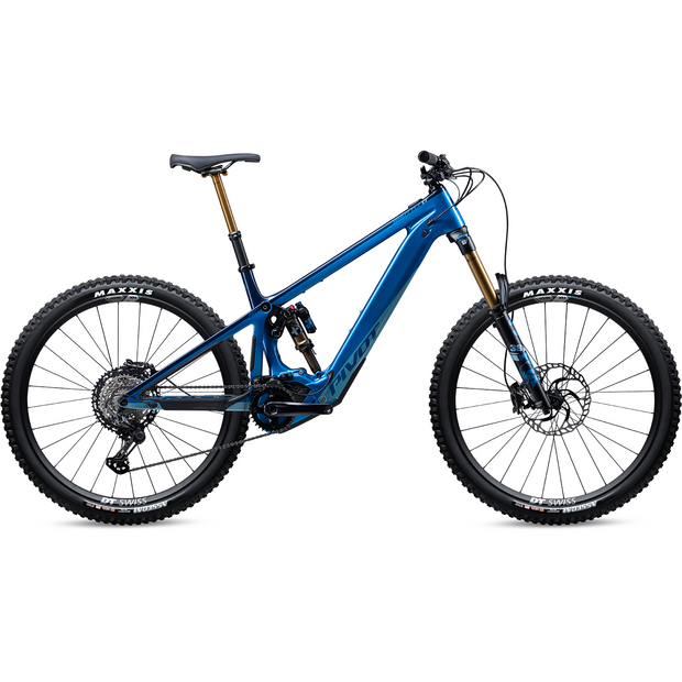 2023 Pivot Shuttle LT TEAM XTR 29, Bass Boat Blue Tritone, full view.