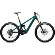 2023 Pivot Shuttle LT TEAM XTR 29, Northern Lights Green, full view.