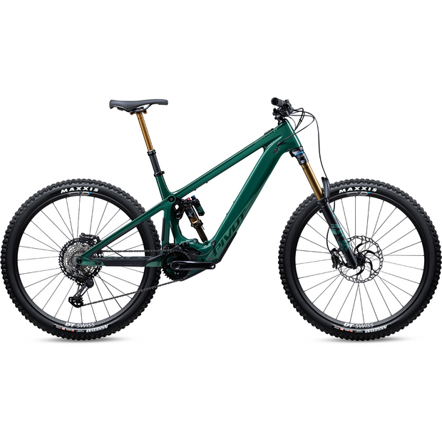 2023 Pivot Shuttle LT TEAM XTR 29, Northern Lights Green, full view.