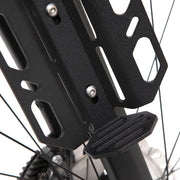 Restrap Carry Cage - Black, fork mount view, up close.