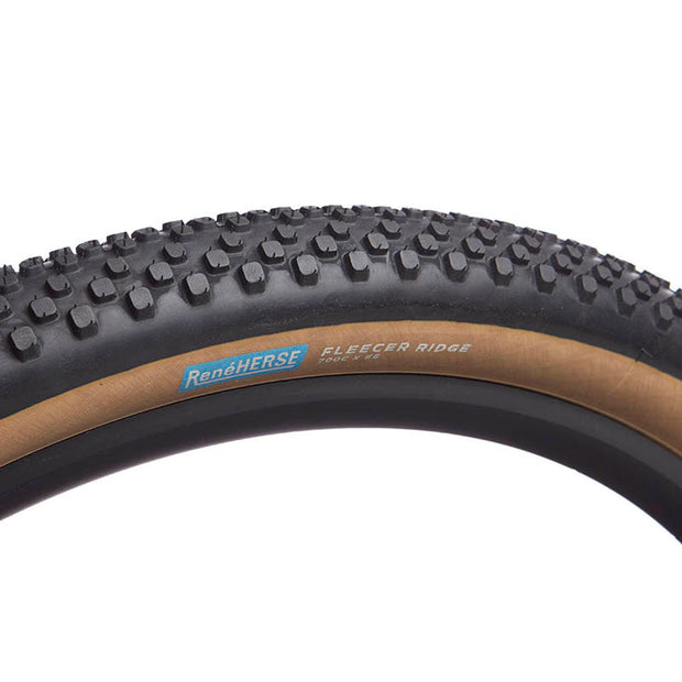 Rene Herse Fleecer Ridge 700c tire tan, full view