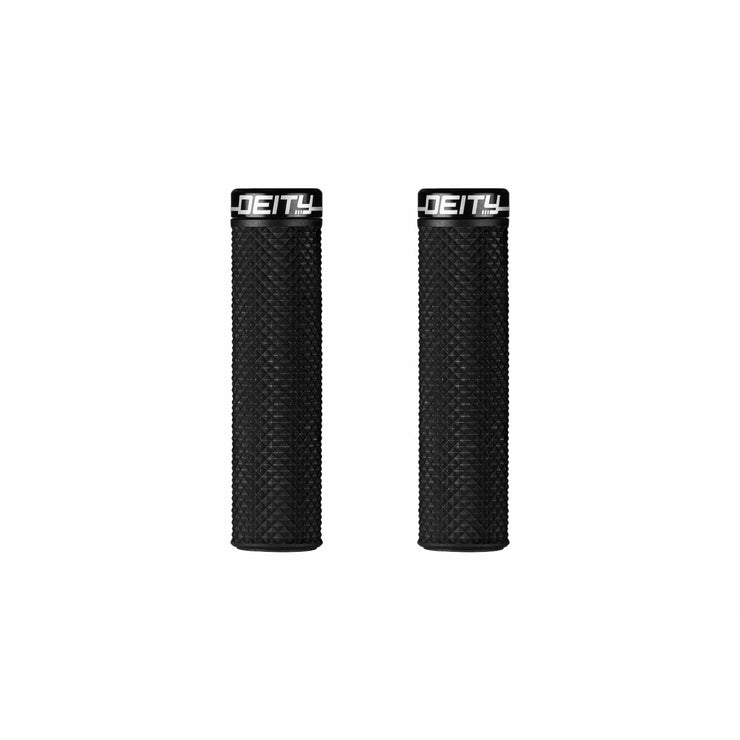 Deity Supracush Grips, Black, Full View