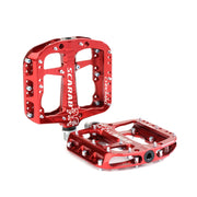 Chromag Scarab Pedals red pair full view