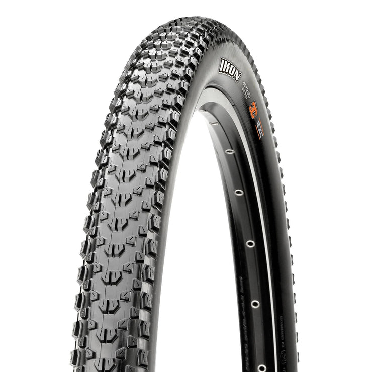Maxxis Ikon Tire - 26 x 2.2, Clincher, Wire, Black Mountain Bike Tire, Full View