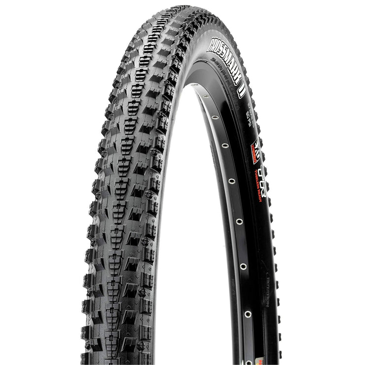 Maxxis Crossmark II Tire - 26 x 1.95, Clincher, Wire, Black Mountain Bike Tire, Full View