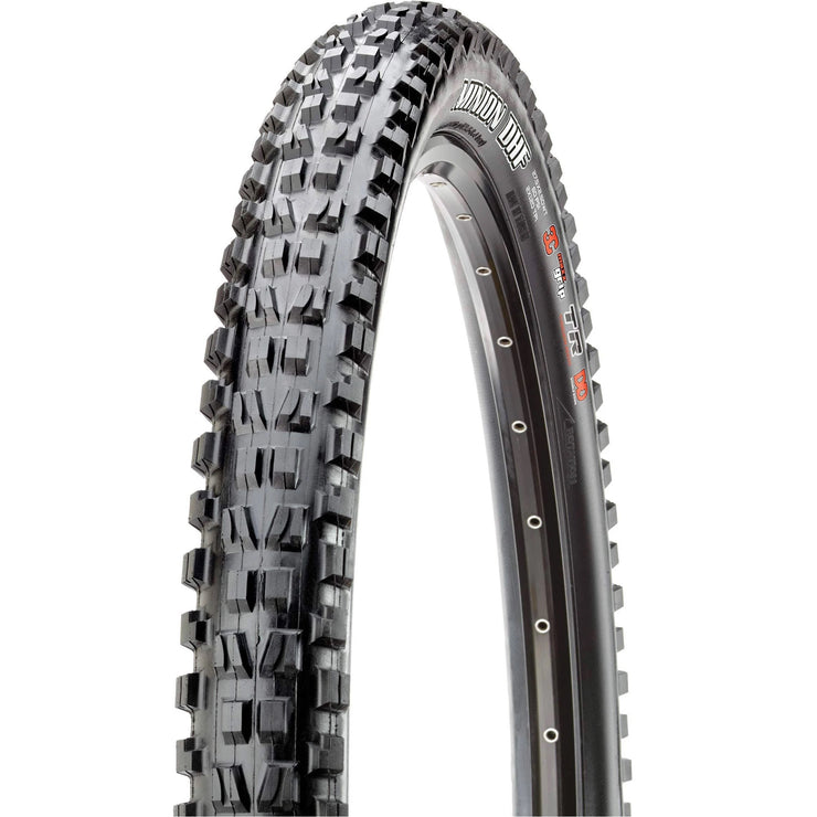 Maxxis Minion DHF Tire - 29 x 2.5, Tubeless, Folding, Black, 3C Maxx Grip, DD, Wide Trail, Mountain Bike Tire, Full View