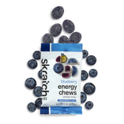 Skratch Labs Energy Chews, blueberry, full view.