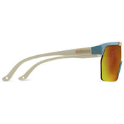 Smith XC MTB Sunglasses, Storm Birch + ChromaPop Red Mirror Lens, side view.
