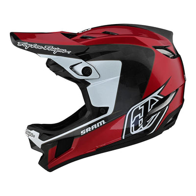 Troy Lee Designs D4 Carbon MIPS Helmet Corsa SRAM Red