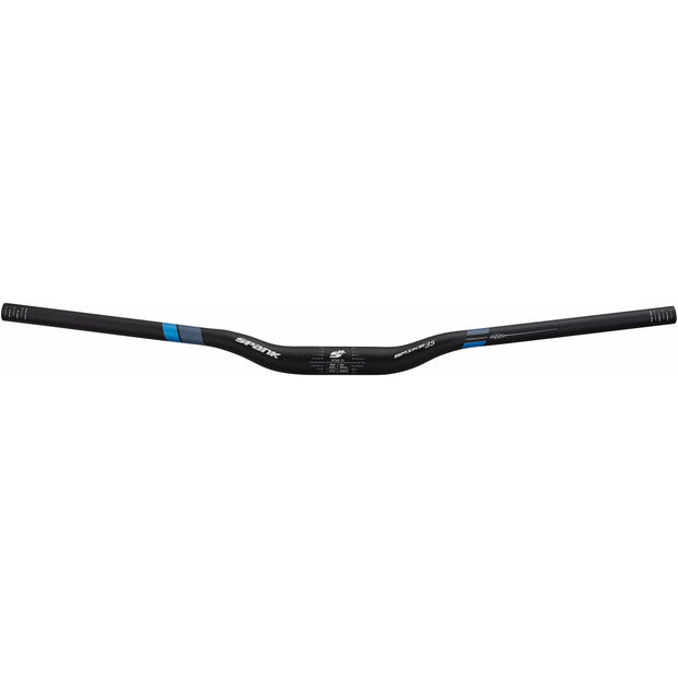 Spank Spike 35 Vibrocore Handlebar, Black/Blue, Full View