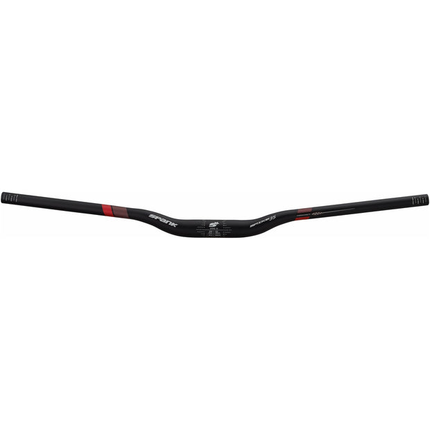 Spank Spike 35 Vibrocore Handlebar, Black/Red, Full View