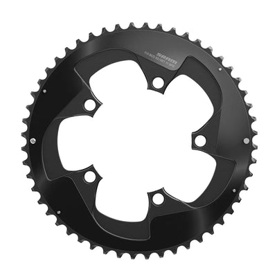 SRAM Red 22 50T 110mm BCD YAW Chainring Gray for Hidden or Non-Hidden Bolt Use with 34T, Full View