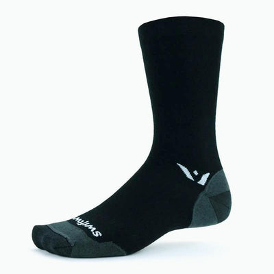 Swiftwick Pursuit Seven Ultra Light, Black, Full View