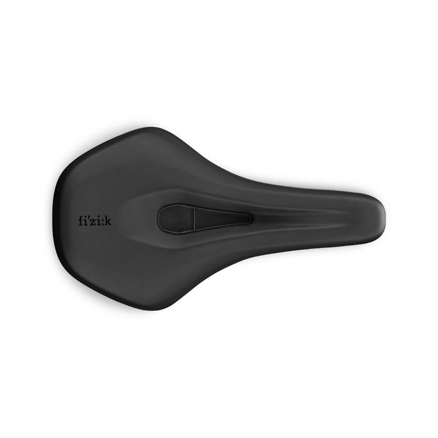 Fizik Terra Aidon X5 Alloy Saddle, top view.