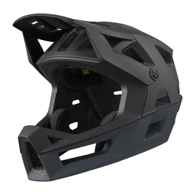 IXS Trigger Full Face Helmet, Black, Full View