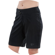Pearl Izumi Women's Canyon Short, Black, from view on the model