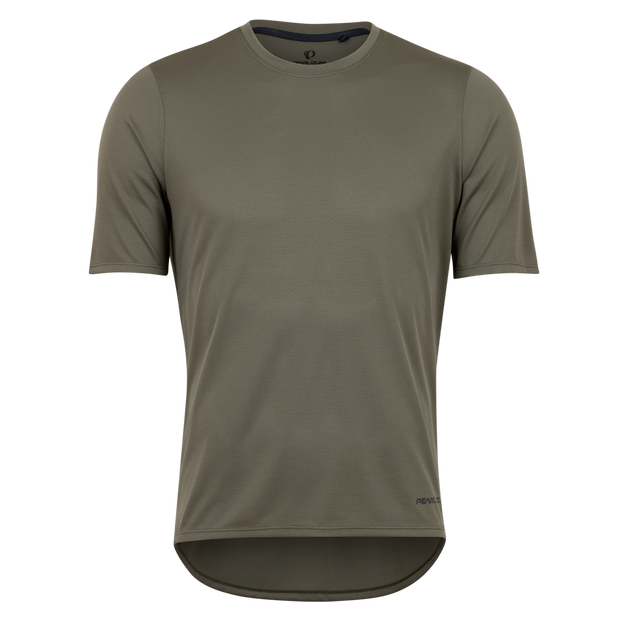 Pearl Izumi Summit Short Sleeve Jersey in Pale Olive front view