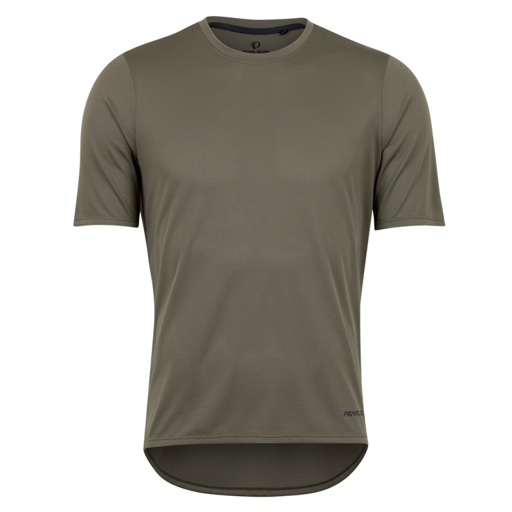 Pearl Izumi Summit Short Sleeve Jersey in Pale Olive front view