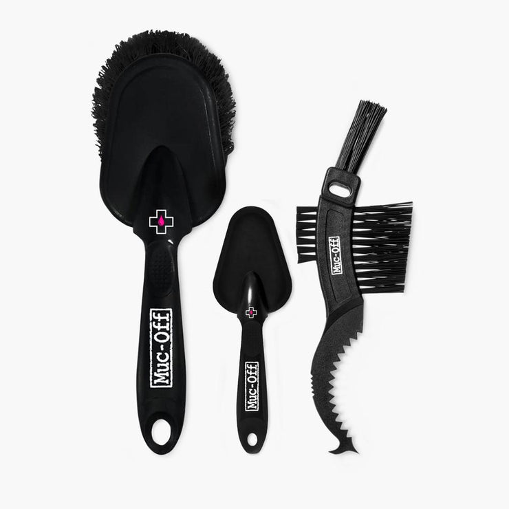 Muc-Off 3x Brush Set full view