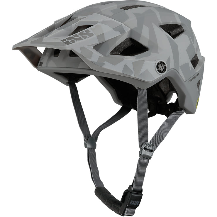 IXS Trigger AM MIPS Helmet, Grey Camo, Full View