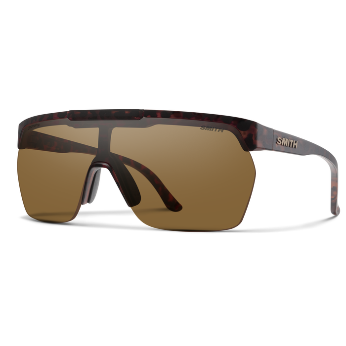 Smith XC MTB Sunglasses, matte tortoise brown, full view.