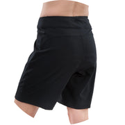 Pearl Izumi Women's Canyon Short, Black, back view on the model